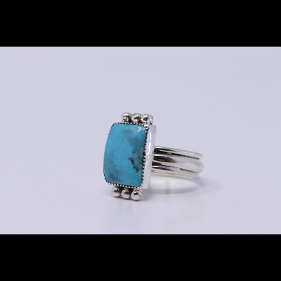Navajo Turquoise ring - Picture 3 of 4